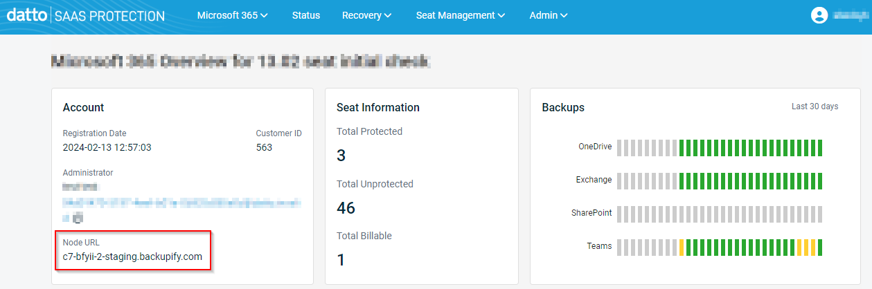 How do I check where my cloud data Is stored?